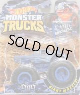 画像: 2019 HW MONSTER TRUCKS! "CAMO CRASHERS"【THE 909】 FLAT BLUE CAMO (includes COLLECTABLE FLAGL!)