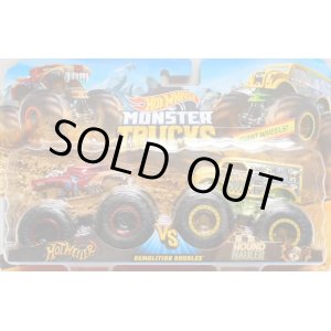 画像: 2019 HW MONSTER TRUCKS! 2PACK 【HOT WEILER/HOUND HAULER (DAIRY DELIVERY)】 