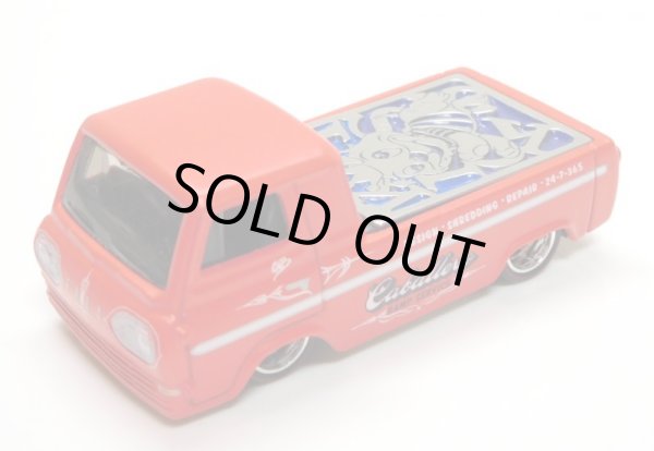 画像1: MAD WHEELS (マッドホイール） 【"マンチくん" 60'S FORD ECONOLINE (カスタム完成品）】RED/RR（送料サービス適用外） 