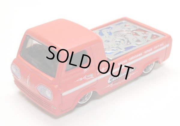 画像1: MAD WHEELS (マッドホイール） 【"マンチくん" 60'S FORD ECONOLINE (カスタム完成品）】RED/RR（送料サービス適用外） 