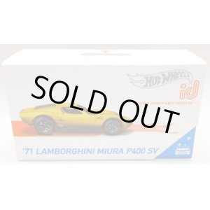 画像: 2019 HOT WHEELS id 【'71 LAMBORGHINI MIURA P400 SV】 SPEC.YELLOW/ID (NEW CAST)