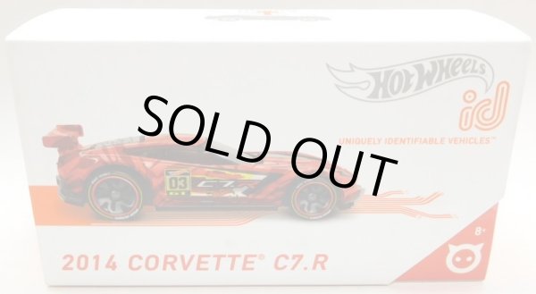 画像1: 2019 HOT WHEELS id 【2014 CORVETTE C7.R】 SPEC.RED/ID