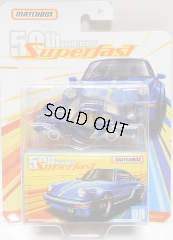 画像1: 2019 MATCHBOX SUPERFAST 50th ANNIVERSARY 【'80 PORSCHE 911 TURBO】DK.BLUE(予約不可）