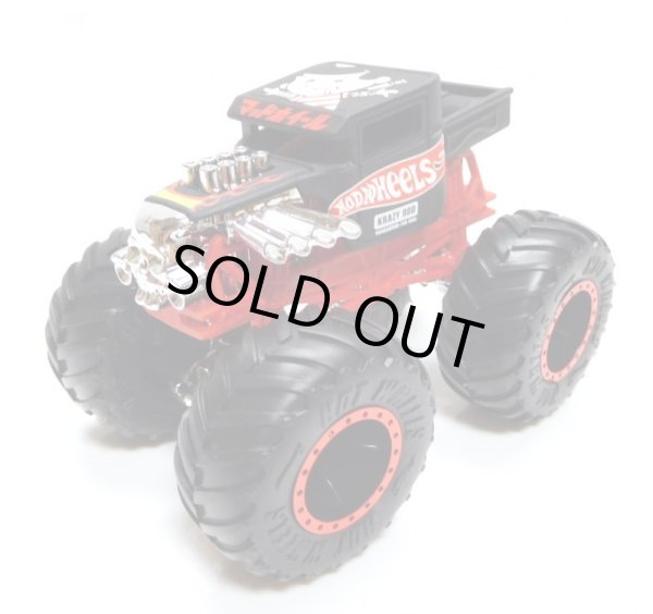 画像1: MAD WHEELS (マッドホイール） 【MONSTER TRUCK BONE SHAKER (カスタム完成品）】FLAT BLACK（送料サービス適用外） 