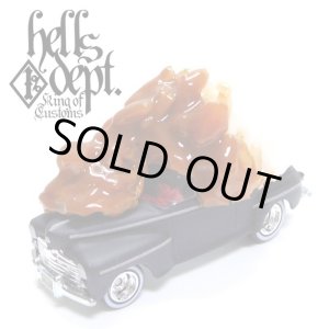 画像: HELLS DEPT 2019 - JDC13 【"地獄カレ－" FORD SUPER DE LUXE (カスタム完成品)】BLACK/RR （送料サービス適用外）