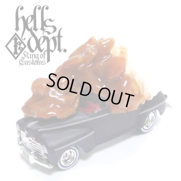 画像1: HELLS DEPT 2019 - JDC13 【"地獄カレ－" FORD SUPER DE LUXE (カスタム完成品)】BLACK/RR （送料サービス適用外）