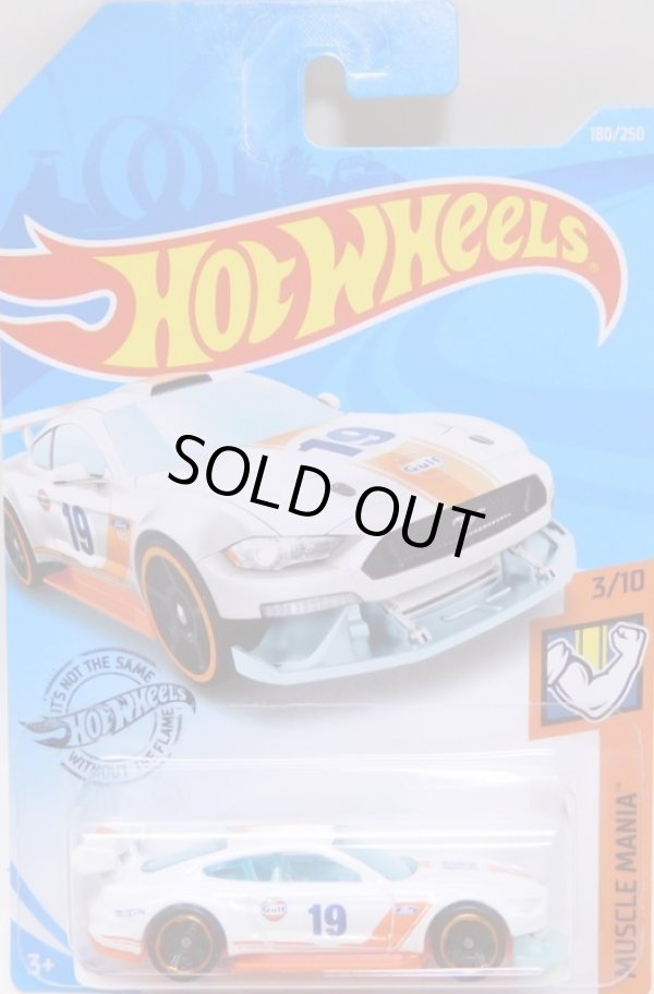 画像1: 【CUSTOM '18 FORD MUSTANG GT】 WHITE/MC5 (GULF) (NEW CAST)