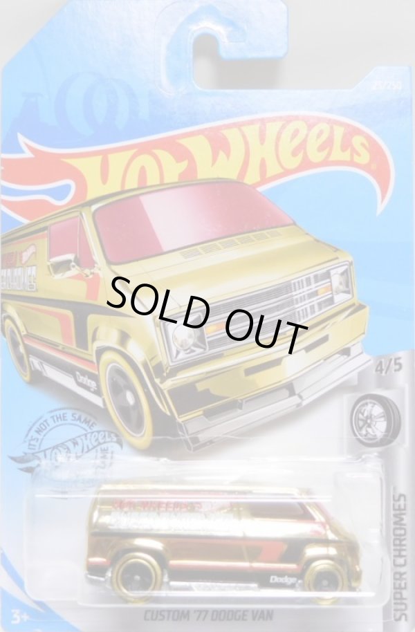 画像1: 【CUSTOM '77 DODGE VAN】 GOLD/5SP (SUPER CHROMES)