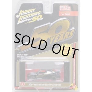 画像: 2019 JOHNNY LIGHTNING "MIJO EXCLUSIVE" 【"BLACK AND GOLD" 2004 MITSUBISHI LANCER EVOLUTION】BLACK-GOLD/RR(予約不可）