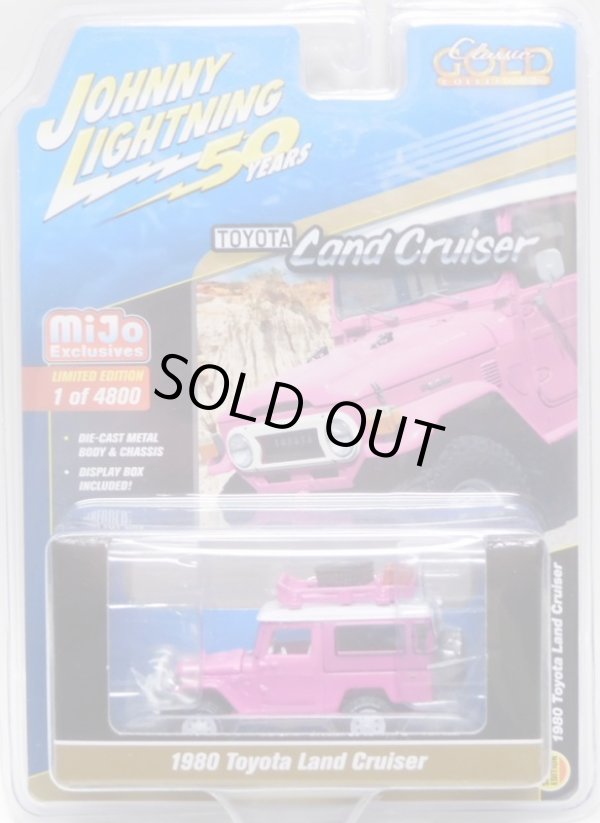 画像1: 2019 JOHNNY LIGHTNING "MIJO EXCLUSIVE" 【"CLASSIC GOLD COLLECTION" 1980 TOYOTA LAND CRUISER】PINK/RR(予約不可）