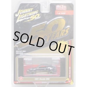 画像: 2019 JOHNNY LIGHTNING "MIJO EXCLUSIVE" 【"BLACK AND GOLD" 1991 HONDA CRX】BLACK-GOLD/RR(予約不可）