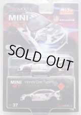 画像: 2019 TSM MODELS - MINI GT 【"MIJO EXCLUSIVE" HONDA CIVIC TYPE R "ARTCAR MANGA 2018 PARIS AUTO SHOW" (左ハンドル仕様）】 WHITE/RR （予約不可）