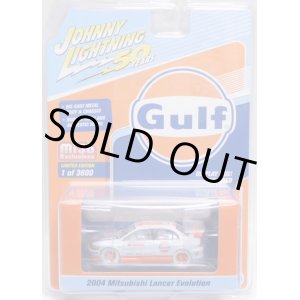 画像: 2019 JOHNNY LIGHTNING "MIJO EXCLUSIVE" 【"GULF" 2004 MITSUBISHI LANCER EVOLUTION】WHITE/RR(WHITE LIGHTNING) (予約不可）