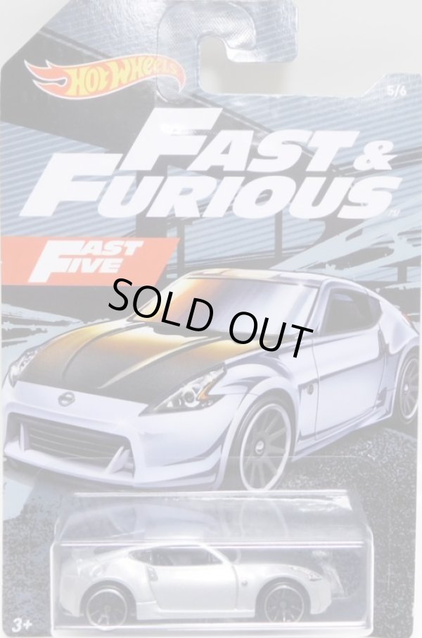 画像1: 2019 WALMART EXCLUSIVE HW FAST & FURIOUS （ワイルドスピード）【NISSAN 370Z】SILVER/10SP(予約不可）