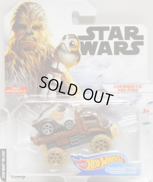 画像1: 2019 HW STAR WARS 【CHEWBACCA AND PORG】BROWN-GRAY/OR6SP-5SP (2019 WHITE CARD)(予約不可）