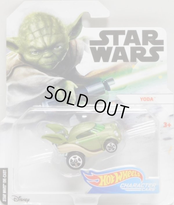 画像1: 2019 HW STAR WARS 【YODA】FLAT LIME/5SP (2019 WHITE CARD)(予約不可）