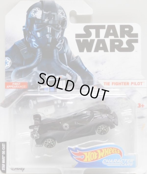 画像1: 2019 HW STAR WARS 【TIE FIGHTER PILOT】BLACK/5Y (2019 WHITE CARD)(予約不可）