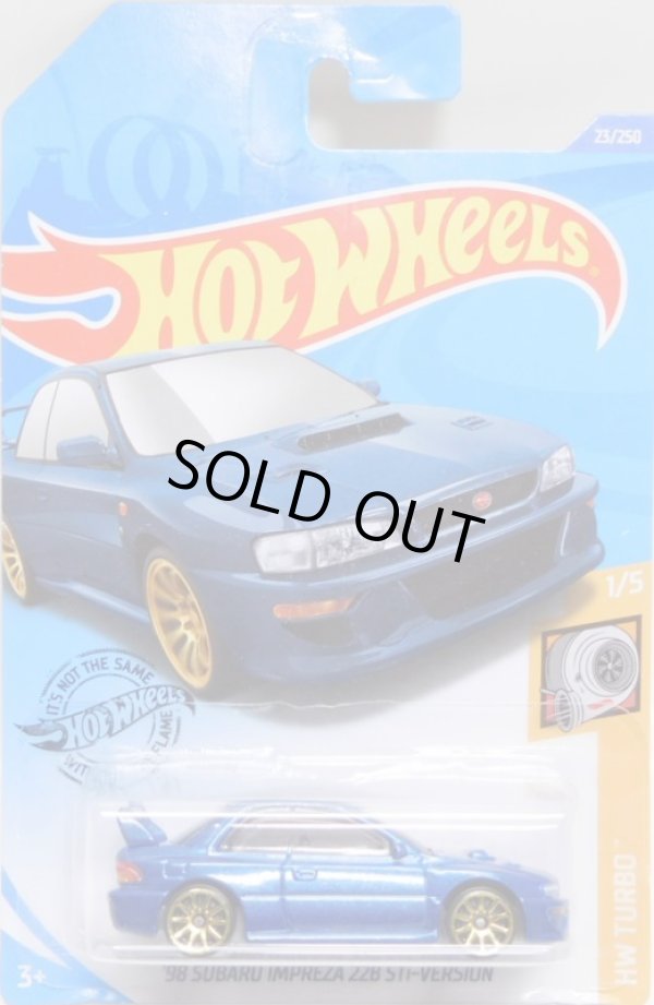 画像1: 【'98 SUBARU IMPREZA 22B STi-VERSION】 BLUE/10SP(NEW CAST)