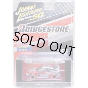 画像: 2019 JOHNNY LIGHTNING "MIJO EXCLUSIVE" 【"BRIDGESTONE" 1990 HONDA CRX】WHITE/RR(WHITE LIGHTNING)(予約不可）