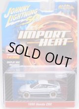 画像: 2019 JOHNNY LIGHTNING "MIJO EXCLUSIVE" 【"IMPORT HEAT" 1990 HONDA CRX】WHITE/RR(WHITE LIGHTNING)(予約不可）