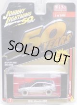 画像: 2019 JOHNNY LIGHTNING "MIJO EXCLUSIVE" 【"BLACK AND GOLD" 1991 HONDA CRX】WHITE/RR(WHITE LIGHTNING)(予約不可）