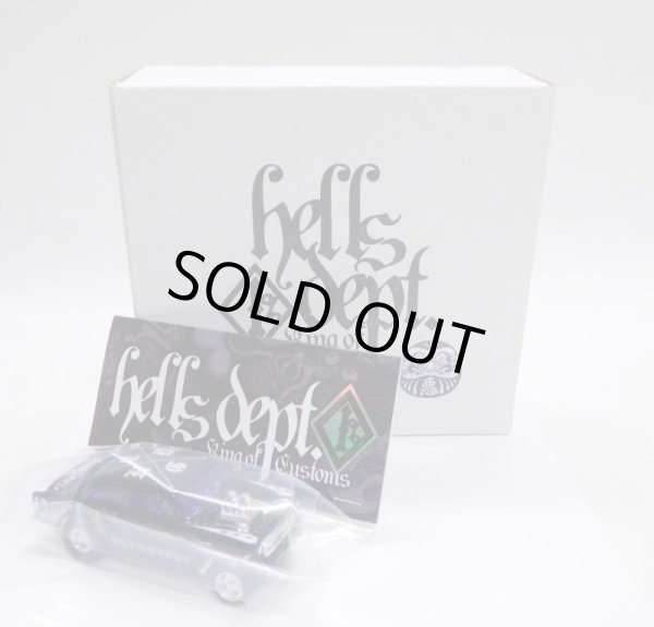 画像1: HELLS DEPT 2019 - JDC13 【'55 CHEVY BEL AIR GASSER (カスタム完成品)】 BLACK(トライデント)/RR（送料サービス適用外）