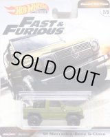 画像: 2019 HW PREMIUM FAST & FURIOUS "FURIOUS OFF-ROAD"【'91 MERCEDES-BENZ G-CLASS】 FLAT OLIVE/RR (NEW CAST)