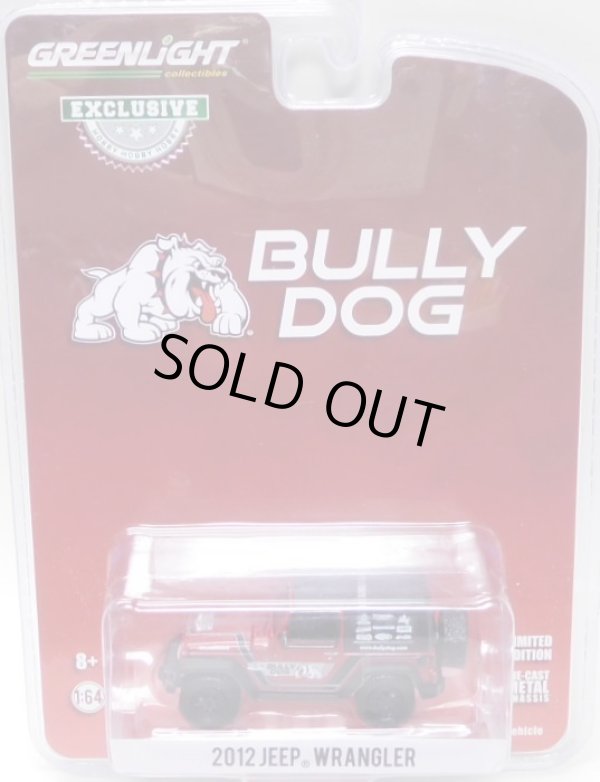 画像1: 2019 GREENLIGHT HOBBY EXCLUSIVE 【"BULLY DOG" 2012 JEEP WRANGLER】 DK.RED/RR