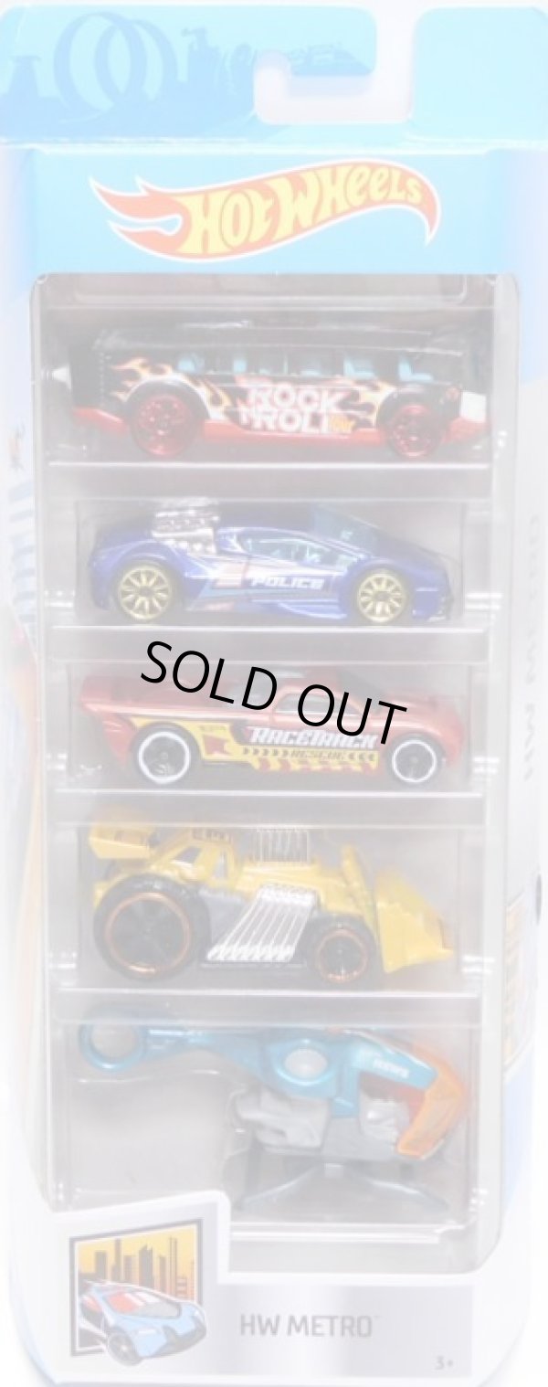 画像1: 2019 5PACK 【METRO】Hot Wheels High / Zotic / Bedlam / Speed Dozer / Sky Fi 