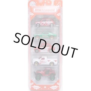 画像: 2019 MATCHBOX 5PACK 【HAPPY HOLIDAYS】'64 Austin Mini Cooper/'65 Mustang GT/'62 VW Beetle/Ford F-150 Lightning/MBX 4x4 (予約不可）