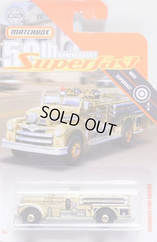 画像1: 2019  "TARGET EXCLUSIVE SUPER FAST" 【SEAGRAVE FIRE ENGINE】 GOLD(予約不可）