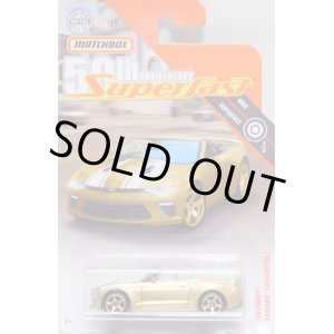 画像: 2019  "TARGET EXCLUSIVE SUPER FAST" 【'16 CHEVY CAMARO CONVERTIBLE】 GOLD (予約不可）