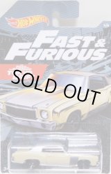 画像: 2019 WALMART EXCLUSIVE HW FAST & FURIOUS （ワイルドスピード）【'70 MONTE CARLO】BEIGE/5SP(予約不可）