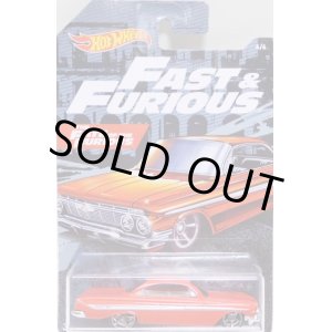 画像: 2019 WALMART EXCLUSIVE HW FAST & FURIOUS （ワイルドスピード）【'61 CHEVROLET IMPALA】RED/O5(予約不可）