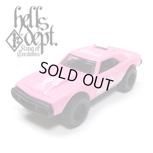 画像1: HELLS DEPT 2019 - JDC13 【"HELLBIE" '67 OFF ROAD CAMARO (カスタム完成品)】 BARBIE PINK/RR（送料サービス適用外）