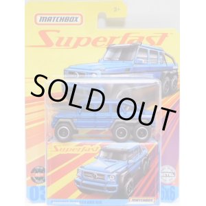 画像: 2020 MATCHBOX SUPERFAST 【MERCEDES-BENZ G63 AMG 6x6】 FLAT BLUE (予約不可）