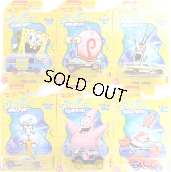 画像1: 2020 WALMART EXCLUSIVE SPONGEBOB 【6種セット】  Combat Medic/Carbonic/Circle Trucker/Bedlam/Monster Dairy Delivery/Ultra Rage(予約不可）