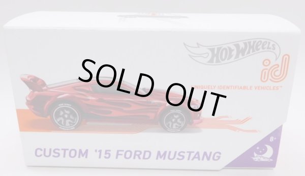 画像1: 2019 HOT WHEELS id 【CUSTOM '15 FORD MUSTANG】 SPEC.RED/ID