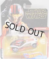 画像: 2020 HW STAR WARS 【POE DAMERON】WHITE-ORANGE/PR5 (2020 BLACK CARD)(予約不可）