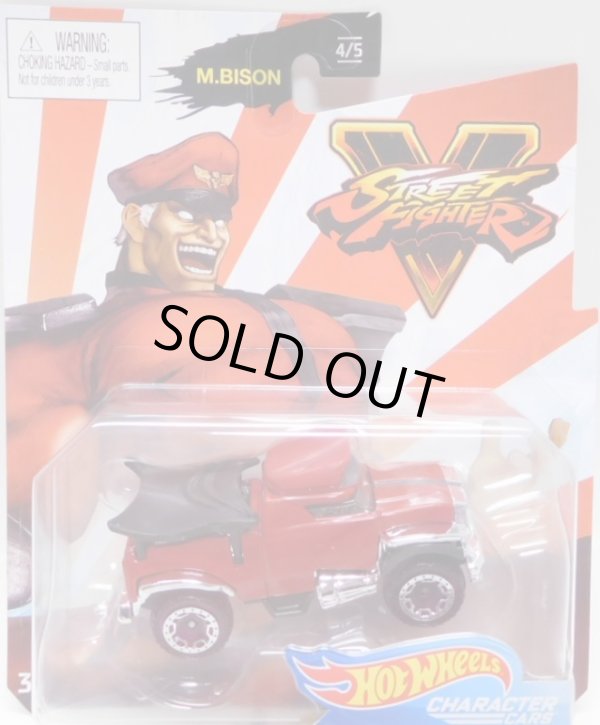 画像1: 2020 ENTERTAINMENT CHARACTERS "STREET FIGHTER"【M.BISON】RED/BLOR (予約不可）