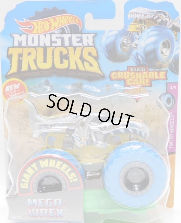 画像1: 2020 HW MONSTER TRUCKS! 【MEGA WREX】 ZAMAC (includes CRUSHABLE CAR)(予約不可）