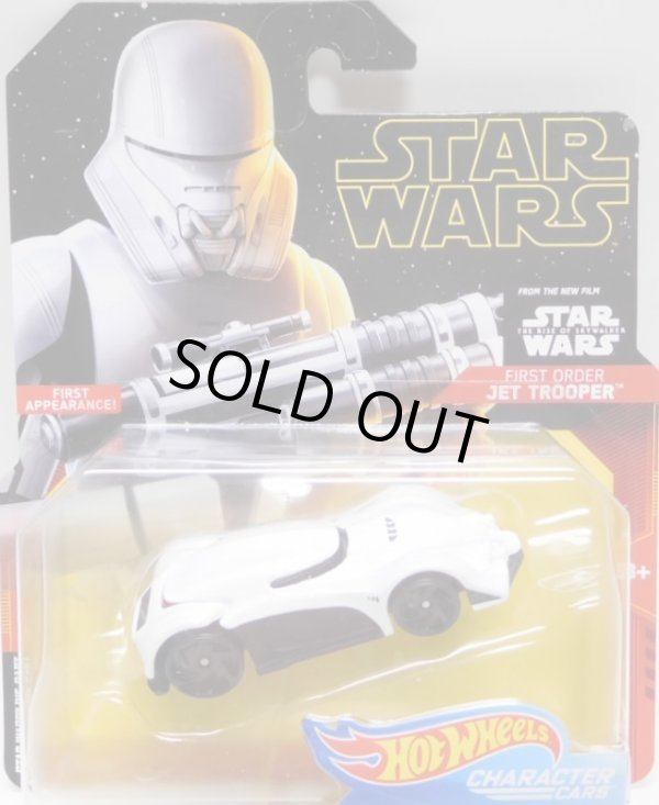 画像1: 2020 HW STAR WARS 【FIRST ORDER JET TROOPER】WHITE/RA6 (2020 BLACK CARD)(予約不可）