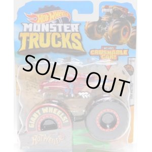 画像: 2020 HW MONSTER TRUCKS! 【HOT WHEILER】 RED-TAN (includes CRUSHABLE CAR)(予約不可）