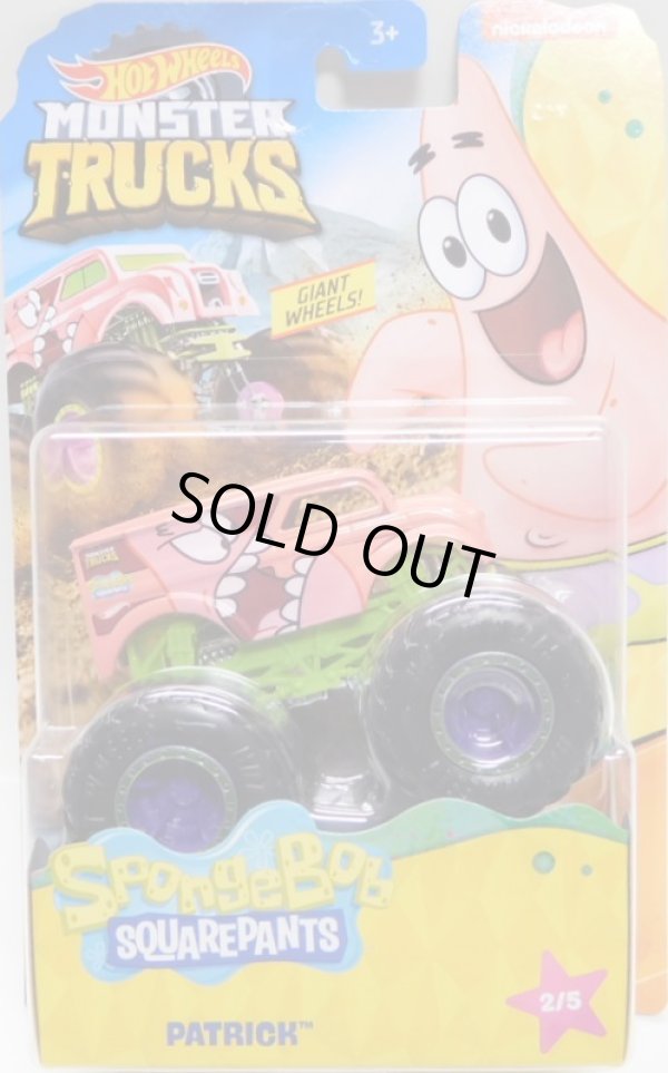 画像1: 2020 HW MONSTER TRUCKS! "SPONGEBOB" 【PATRICK (DAIRY DELIVERY)】 PINK (予約不可）