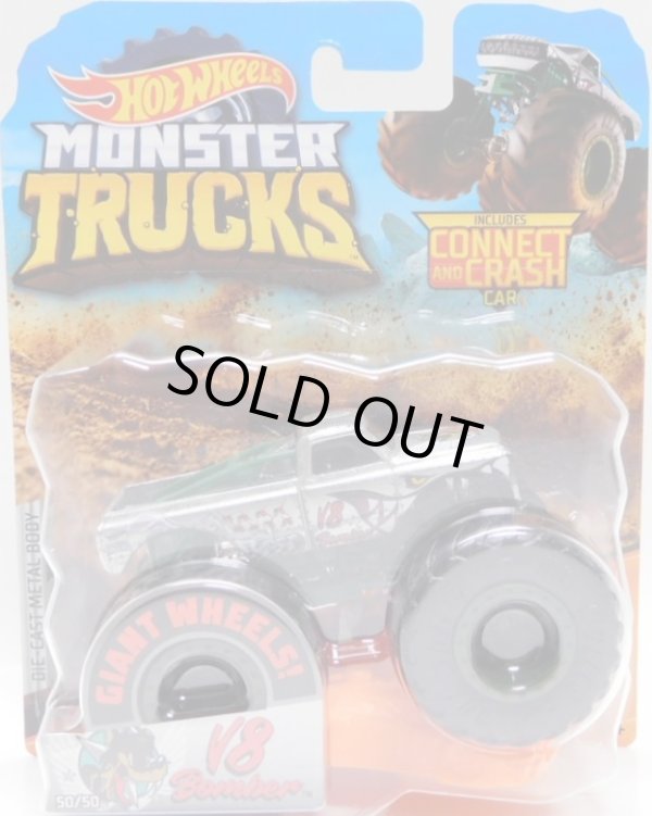 画像1: 2019 HW MONSTER TRUCKS! 【V8 BOMBER】 ZAMAC (includes CONNECT AND CRASH CAR)(予約不可）