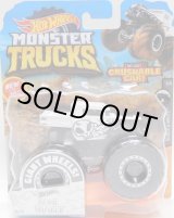 画像: 2020 HW MONSTER TRUCKS! 【BONE SHAKER】 FLAT WHITE-BLACK(includes CRUSHABLE CAR)(予約不可）