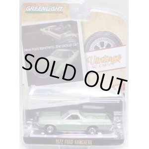 画像: 2020 GREENLIGHT VINTAGE AD CARS S1【1972 FORD RANCHERO】 GREENSILVER/RR 