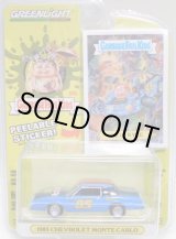 画像: 2020 GREENLIGHT GARBAGE PAIL KIDS S1 【1983 CHEVROLET MONTE CARLO】 BLUE/RR 