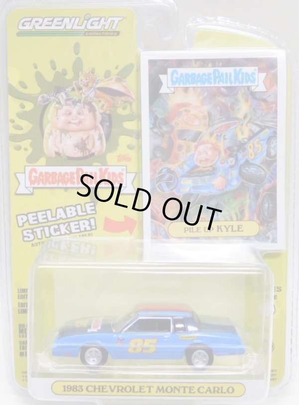 画像1: 2020 GREENLIGHT GARBAGE PAIL KIDS S1 【1983 CHEVROLET MONTE CARLO】 BLUE/RR 