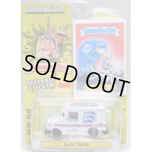 画像: 2020 GREENLIGHT GARBAGE PAIL KIDS S1 【MAIL TRUCK】 WHITE/RR 